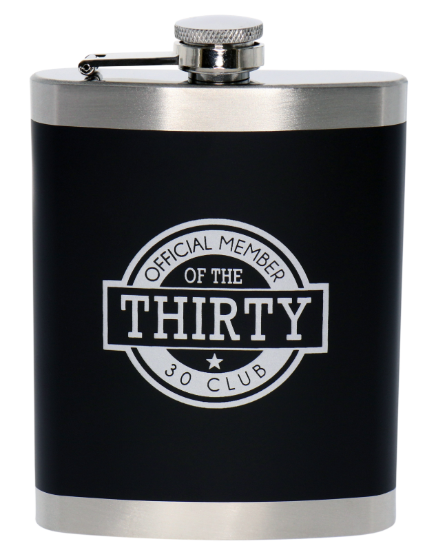 Thirty Hip Flask