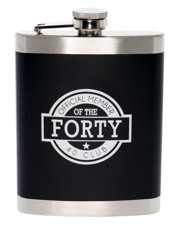 Forty Hip Flask