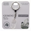 Gemini Gem Keyring