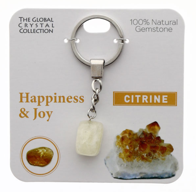 Happiness Gem Keyring