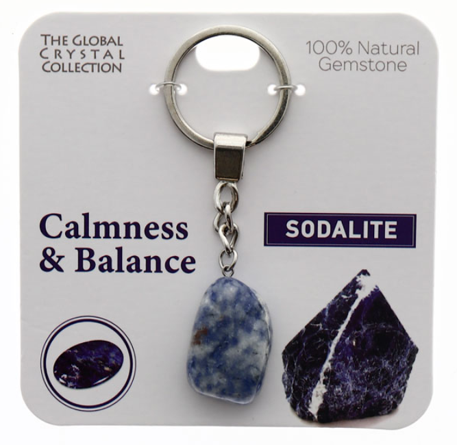 Calmness Gem Keyring