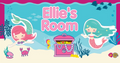 Ellie Mermaid Room Sign