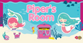 Piper Mermaid Room Sign