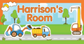 Harrison Room Sign