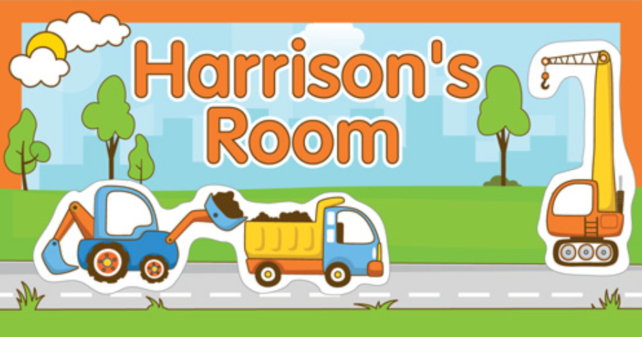 Harrison Room Sign