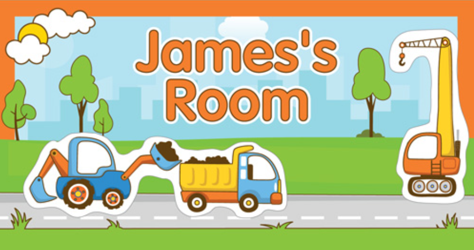 James Room Sign