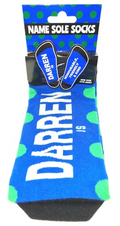 Darren Name Sole Socks