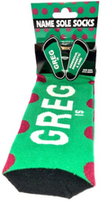 Greg Name Sole Socks