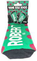 Robert Name Sole Socks