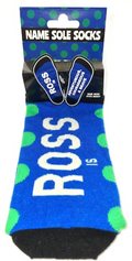 Ross Name Sole Socks