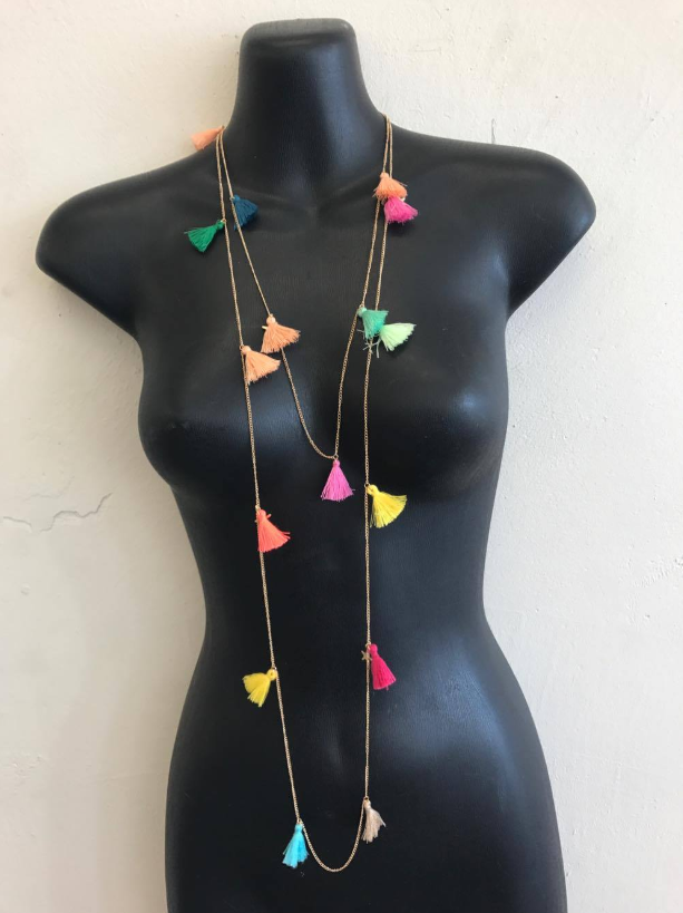Necklace Beads assorted Colors