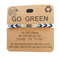 Go Green Recycled Bracelet