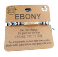 Ebony Recycled Bracelet