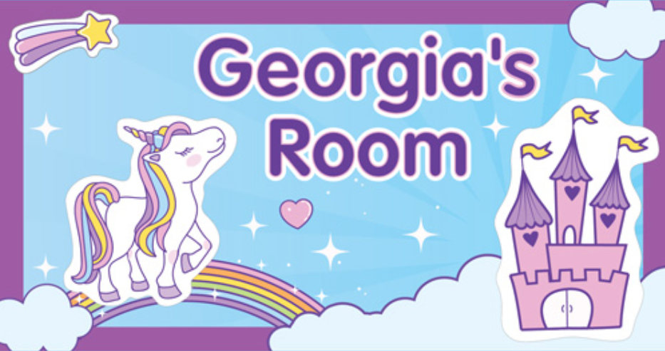 Georgia's Room Sign