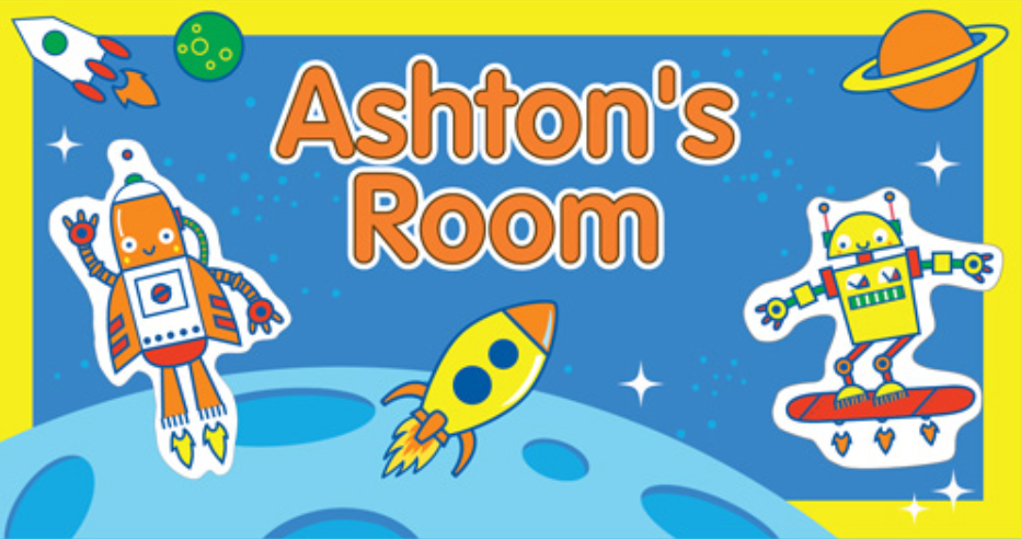 Ashton's Room Sign