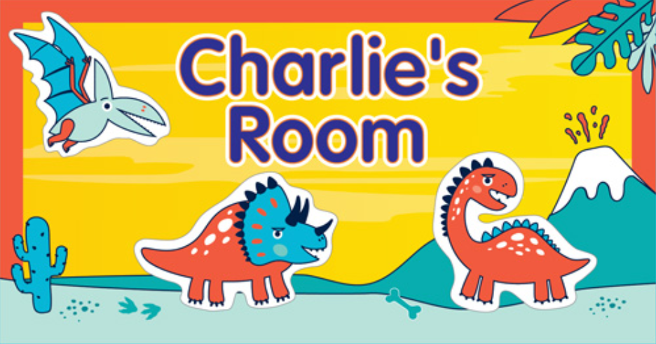 Charlie's Room Sign