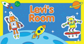 Levi's Room Sign